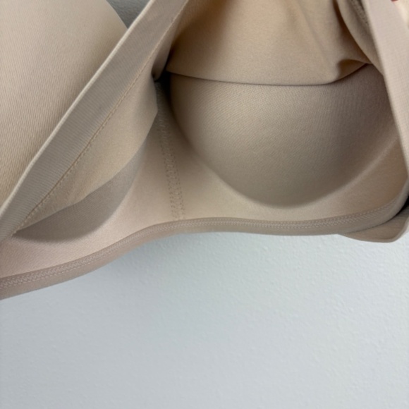 Truekind® Supportive Comfort Wireless Shaping Bra Chai Tan Large - Picture 2 of 6